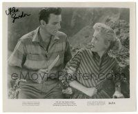 1a363 ALEX GORDON signed 8.25x10 still '56 he produced The Day the World Ended, great scene!