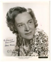 1a371 ANNE REVERE signed 8.25x10 still '47 head & shoulders portrait from Gentleman's Agreement!