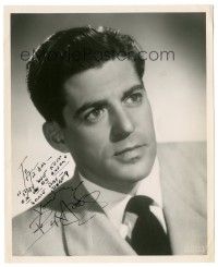1a384 BILLY HALOP signed 8.25x10 still '50s portrait of the Dead End Kid all grown up by Autrey!