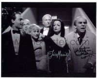 1a721 ED WOOD signed 8x10 REPRO still '94 by Martin Landau, Lisa Marie, pictured with Depp, more!