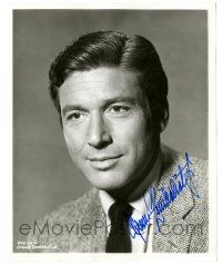 1a436 EFREM ZIMBALIST, JR signed 8x10 still '58 head & shoulders close up from Home Before Dark!