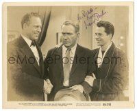 1a508 LARRY PARKS signed 8x10 still R54 great smiling close up from The Jolson Story!