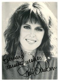 1a314 PAM DAWBER signed 5x7 publicity photo '90s smiling portrait of Mindy from TV's Mork & Mindy!
