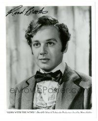 1a868 RAND BROOKS signed 8x10 REPRO still '80s portrait as Charles Hamilton in Gone with the Wind!