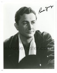1a886 ROBERT YOUNG signed 8x10 REPRO still '80s great close portrait of the handsome leading man!