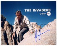 1a894 ROY THINNES signed TV color 8x10 REPRO still '90s cool image from TV's The Invaders!