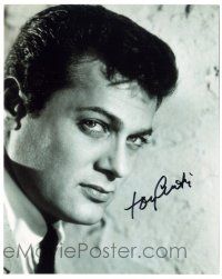1a924 TONY CURTIS signed 8x10 REPRO still '90s great youthful portrait of handsome leading man!