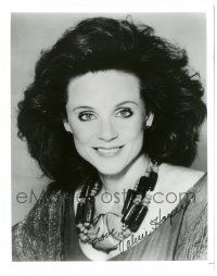 1a927 VALERIE HARPER signed 8x10 REPRO still '80s close up smiling portrait of the pretty actress!