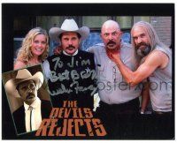 1a936 WILLIAM FORSYTHE signed color 8x10 REPRO still '00s cast image from Devil's Rejects!