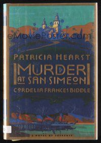 1a173 PATTY HEARST signed hardcover book '96 her suspense novel Murder at San Simeon!