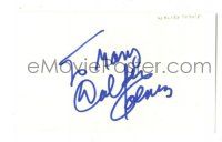 1a269 WALTER KOENIG signed 3x5 index card '80s Star Trek's Chekov, it can be framed with a still!