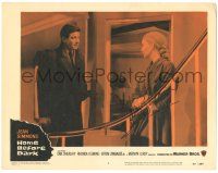 1a038 HOME BEFORE DARK signed LC #1 '58 by Jean Simmons, who's close up with Efrem Zimbalist Jr.!