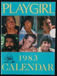 1a149 TOMMY CHONG signed Playgirl calendar '83 he was the nude spread for the month of March!