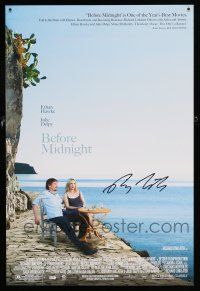 1a203 BEFORE MIDNIGHT signed mini poster '13 by director Richard Linklater!