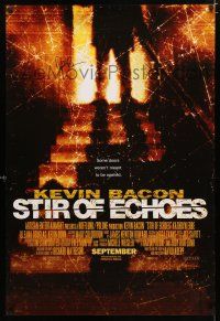 1a232 STIR OF ECHOES signed DS advance 1sh '99 by Kevin Bacon, some doors weren't meant to be open!