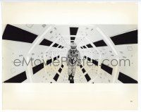 1b007 2001: A SPACE ODYSSEY deluxe 11x14 still '68 Gary Lockwood entering storage area in Cinerama!
