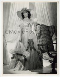 1b068 DOLORES DEL RIO deluxe 10x13 still '40 in pretty dress from The Man From Dakota by Willinger!