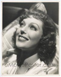 1b170 LORETTA YOUNG deluxe 11x14 still '37 smiling close up when she appeared in Love Under Fire!