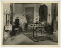 1b195 NANCY CARROLL deluxe 11x14 still '30s posing in her elaborate bedroom by Otto Dyar!