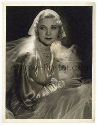 1b250 UNA MERKEL deluxe 10x13 still '31 c/u in cool dress by Hurrell, soon to be in Private Lives!