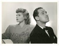 1b267 WITHOUT LOVE deluxe 10x13.25 still '45 comedy duo Lucille Ball & Keenan Wynn by Carpenter!
