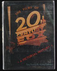 1b325 FILMS OF 20TH CENTURY FOX hardcover book '79 celebrating 50 years of movies!