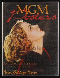 1b357 MGM POSTERS hardcover book '94 decade-by-decade full-color visual history!