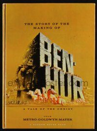 1b308 BEN-HUR hardcover souvenir program book '60 Charlton Heston, William Wyler classic epic!