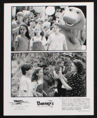 1b919 BARNEY'S GREAT ADVENTURE presskit w/ 3 stills '98 an adventure as big as your imagination!