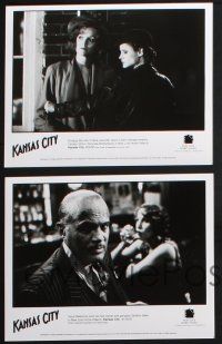 1b584 KANSAS CITY video presskit w/ 9 stills '96 Altman, images of sexy Jennifer Jason Leigh & cast