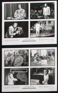 1b829 MAN ON THE MOON presskit w/ 5 stills '99 Milos Forman, Jim Carrey as Andy Kaufman on stage!