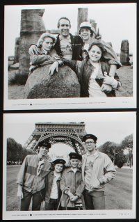 1b433 NATIONAL LAMPOON'S EUROPEAN VACATION presskit w/ 17 stills '85 Chevy Chase, Beverly D'Angelo