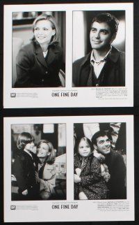 1b703 ONE FINE DAY presskit w/ 7 stills '96 Michelle Pfeiffer, George Clooney!