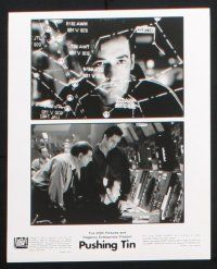 1b894 PUSHING TIN presskit w/ 4 stills '99 John Cusack, Billy Bob Thornton, Angelina Jolie!