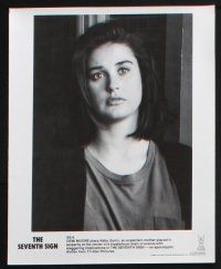 1b595 SEVENTH SIGN presskit w/ 9 stills '88 images of Demi Moore, Michael Biehn, Prochnow!