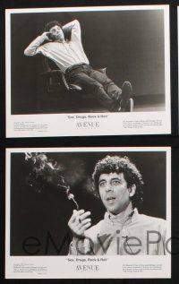 1b850 SEX, DRUGS, ROCK & ROLL presskit w/ 5 stills '91 Eric Bogosian's one-man stand up comedy show!