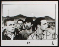 1b974 U2: THE JOSHUA TREE music presskit w/ 1 still '87 cool desert images of the band!