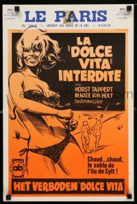 1c154 NEW LIFE STYLE Belgian '71 German sex movie, with Jake LaMotta & Rocky Graziano added in!