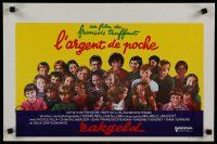 1c167 SMALL CHANGE Belgian '76 Francois Truffaut's L'Argent de Poche, art of cast!
