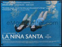 1c305 LA NINA SANTA British quad '04 Mercedes Moran, Carlos Belloso, cool image of girls swimming!