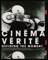 1c017 CINEMA VERITE: DEFINING THE MOMENT Canadian '00 cool image of old camera!