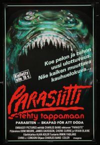 1c400 PARASITE Finnish '82 directed by Charles Band, first futuristic monster movie in 3-D!
