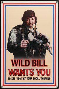 1d001 1941 teaser 1sh '79 Steven Spielberg, great image of John Belushi as Wild Bill!