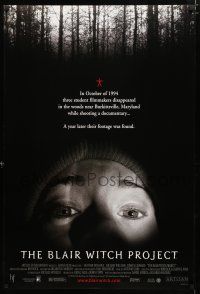 1d107 BLAIR WITCH PROJECT DS 1sh '99 Daniel Myrick & Eduardo Sanchez horror cult classic!