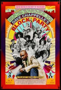 1d201 DAVE CHAPPELLE'S BLOCK PARTY 1sh '05 Kanye West, Mos Def, Talib Kweli!