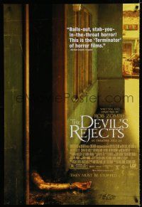 1d222 DEVIL'S REJECTS advance 1sh '05 Rob Zombie directed, they must be stopped!
