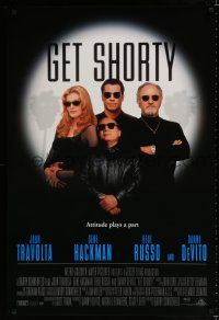 1d314 GET SHORTY int'l 1sh '95 John Travolta, Danny DeVito, Gene Hackman, Rene Russo