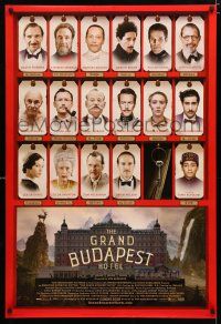 1d336 GRAND BUDAPEST HOTEL style C int'l advance DS 1sh '14 Wes Anderson directed!