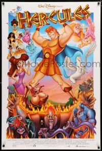 1d368 HERCULES DS 1sh '97 Walt Disney Ancient Greece fantasy cartoon!