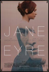 1d428 JANE EYRE advance DS 1sh '11 cool image of Mia Wasikowska in title role!